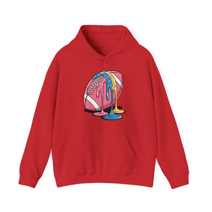 Football Drip For Lineman WR QB RB Ice Cream Sprinkles Hoodie
