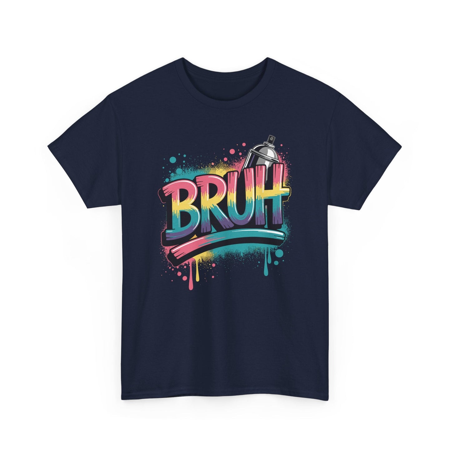 Bruh Graffiti Funny Saying Street Art Meme Men Boys T-Shirt