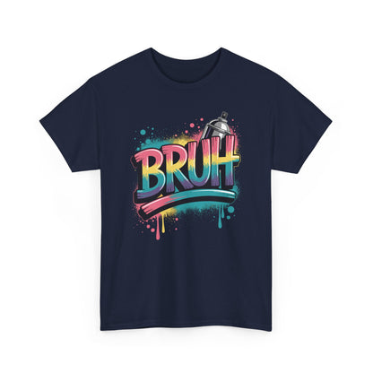 Bruh Graffiti Funny Saying Street Art Meme Men Boys T-Shirt