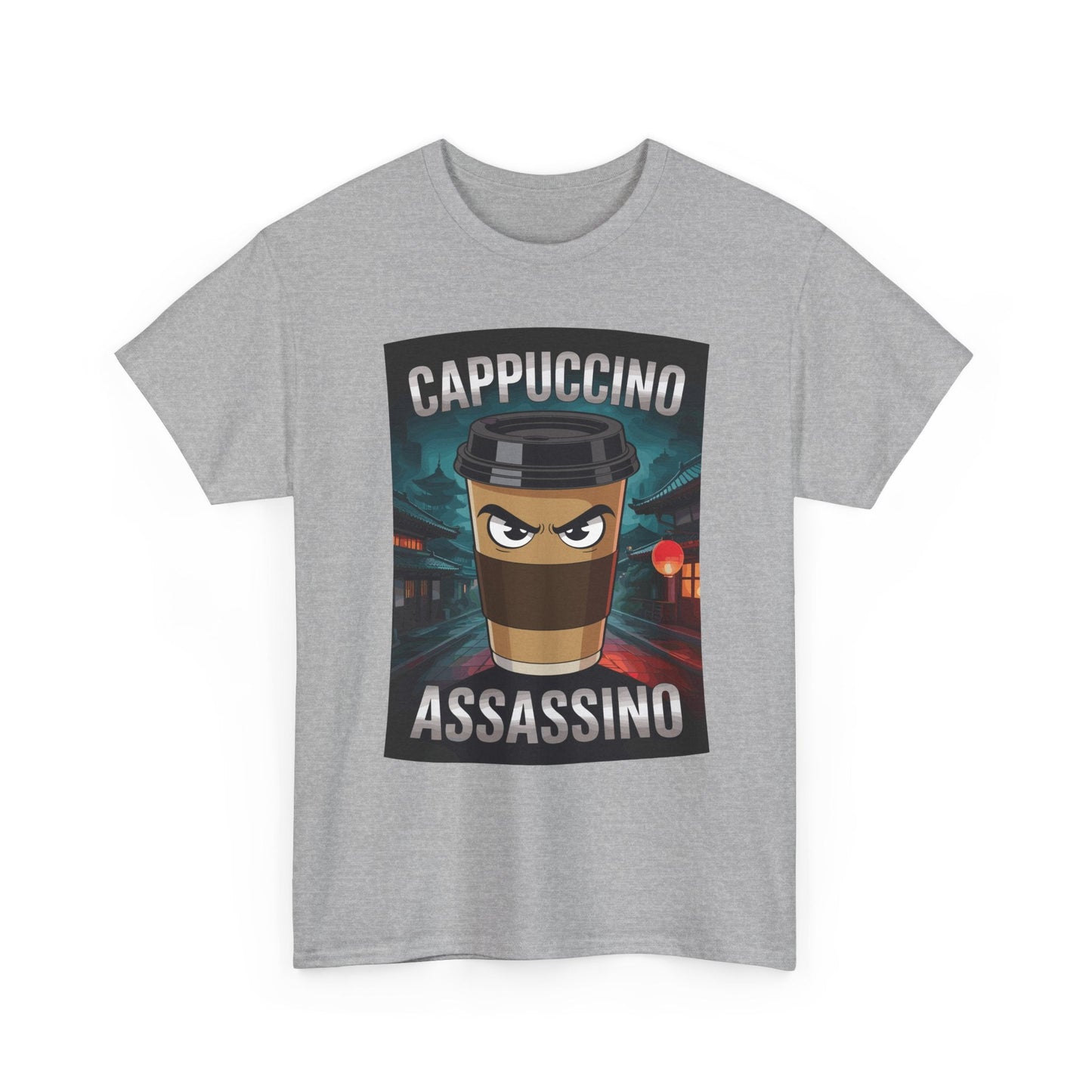 Cappuccino Assassino Coffee Lovers Italian Brainrot Meme T-Shirt
