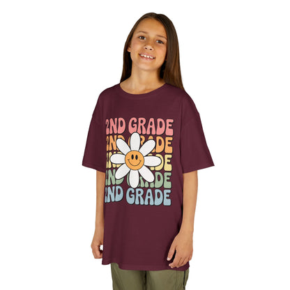 Groovy 2nd Grade Back To School First Day of Second Grade T-Shirt