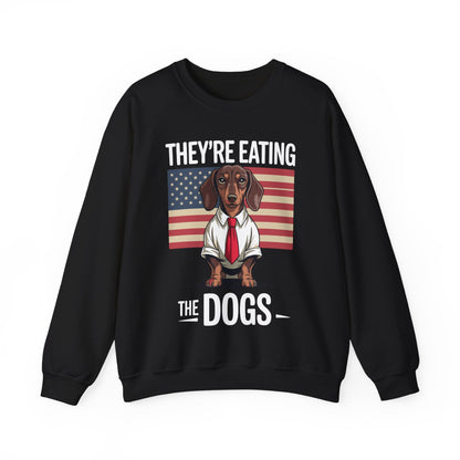 They're Eating the Dogs Trump Hot Dog Sweatshirt