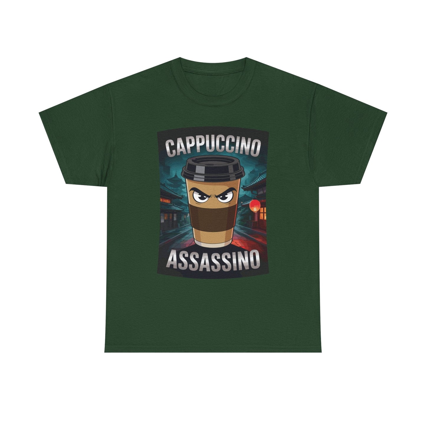 Cappuccino Assassino Coffee Lovers Italian Brainrot Meme T-Shirt
