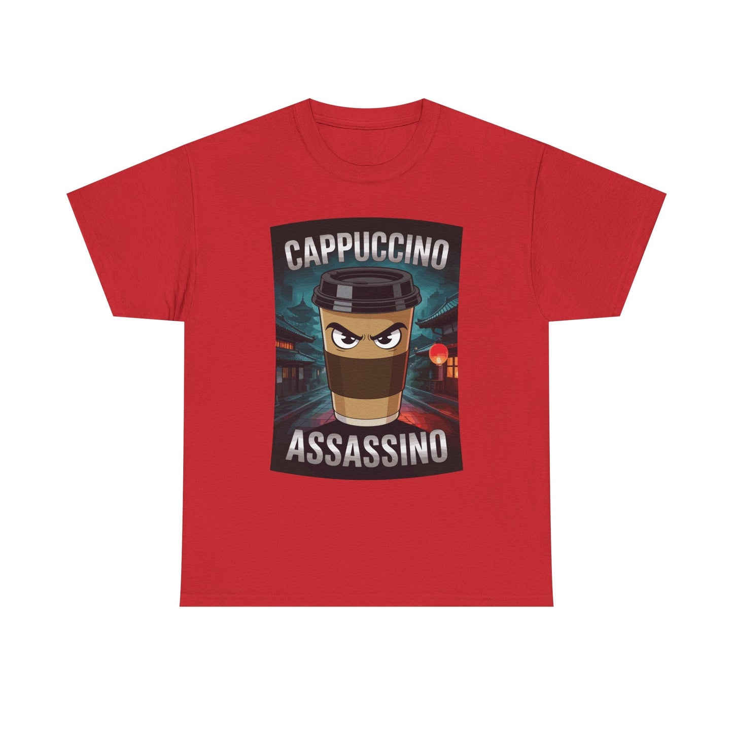 Cappuccino Assassino Coffee Lovers Italian Brainrot Meme T-Shirt