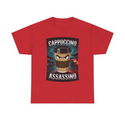 Cappuccino Assassino Coffee Lovers Italian Brainrot Meme T-Shirt