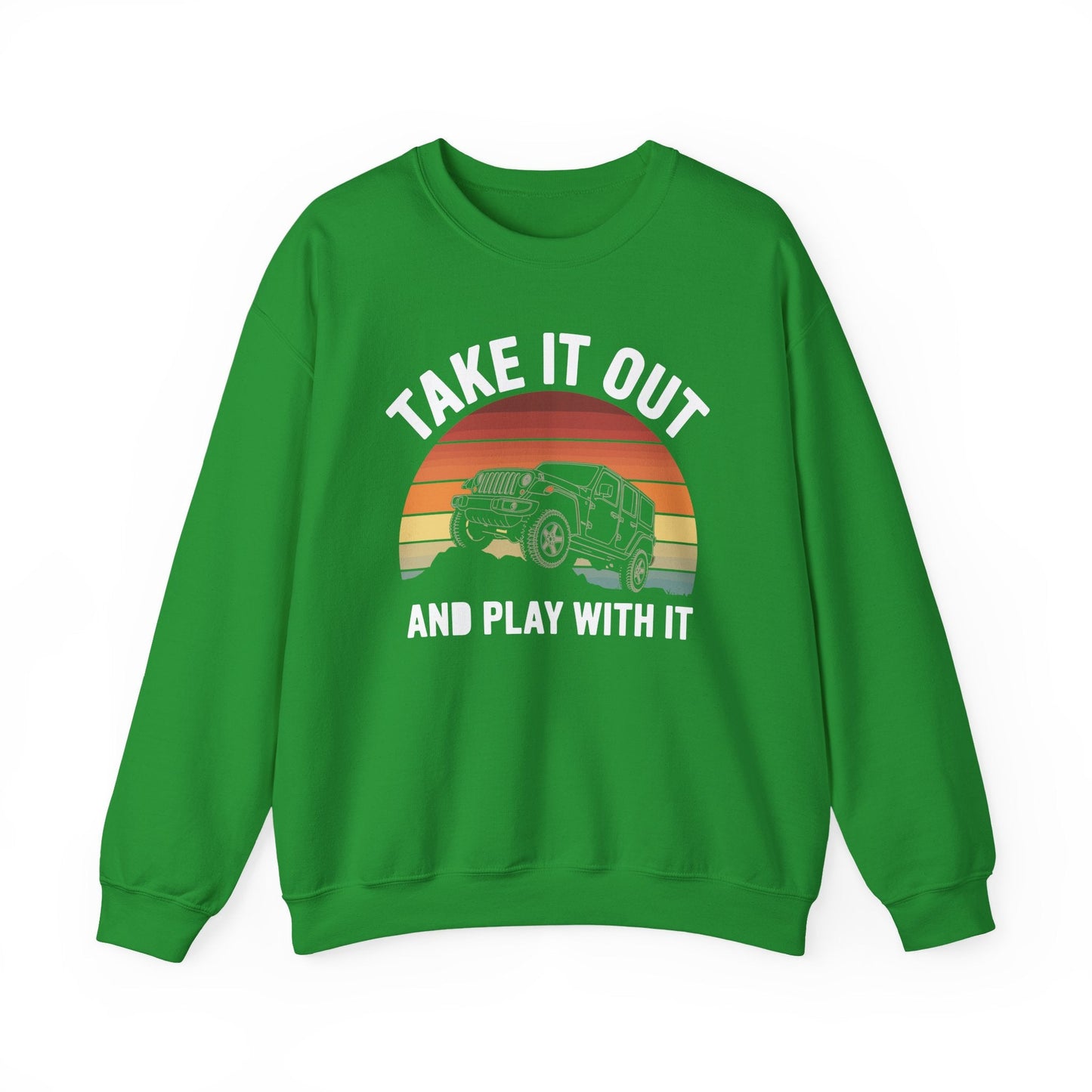 Catch Some Rays Vintage Retro Take It Out And Play Sweatshirt