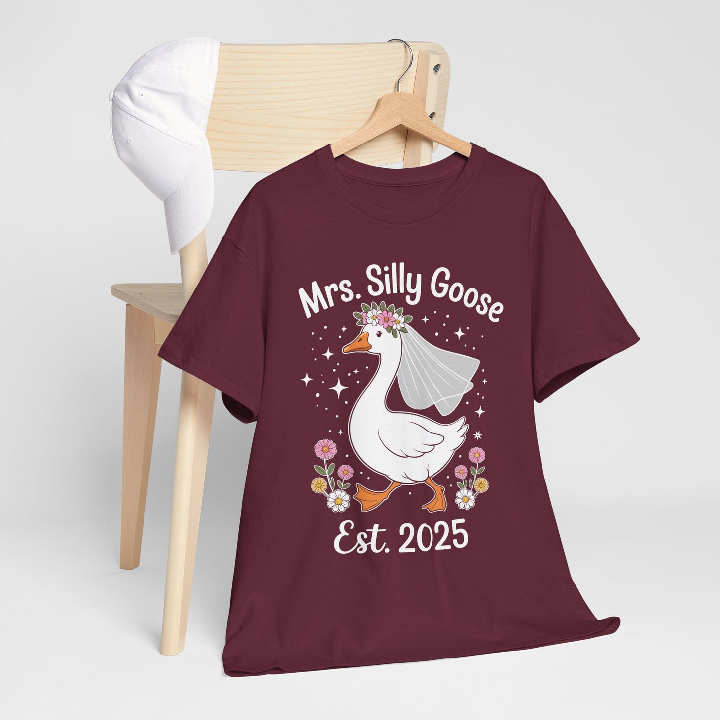 Mrs. Silly Goose Couple Matching Wedding Funny Bride to Be T-Shirt