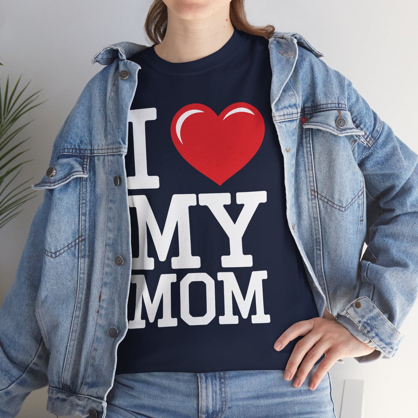 I Love My Mom Mothers Day from Daughter or Son T-Shirt