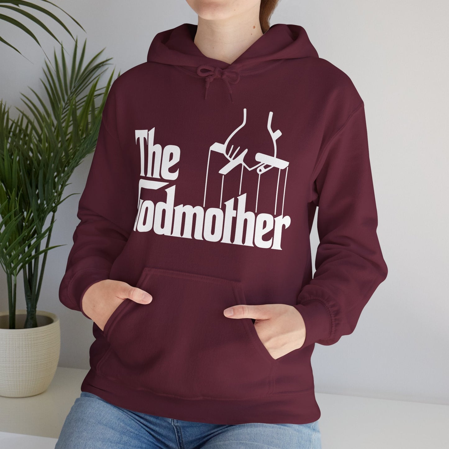 Godmother The Movie Distress Mothers Day Hoodie