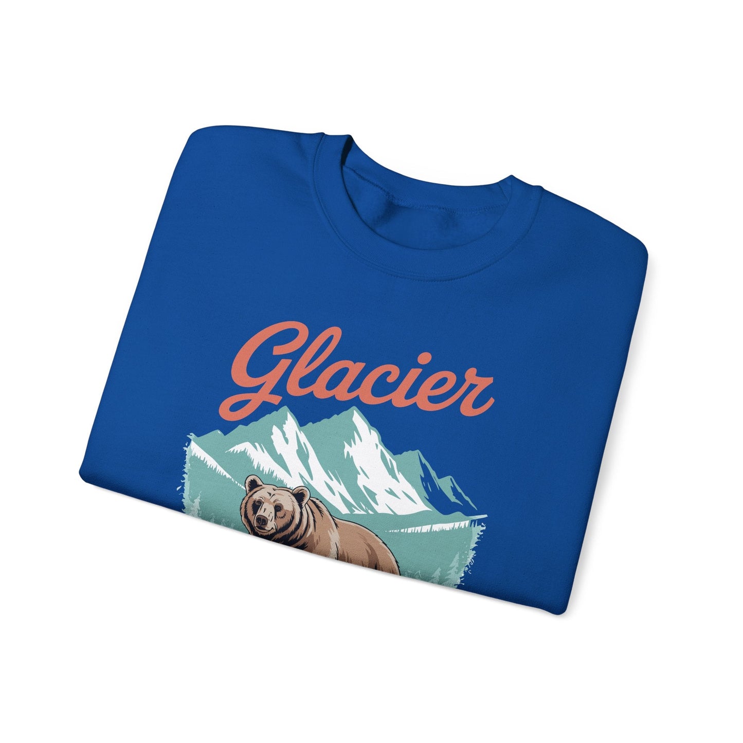 Glacier National Park retro Sweatshirt