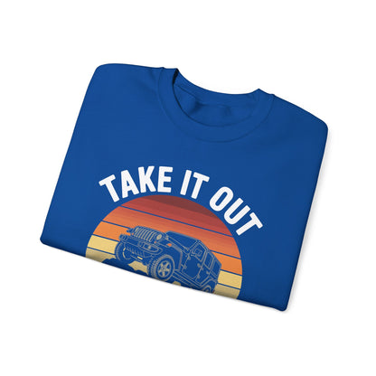 Catch Some Rays Vintage Retro Take It Out And Play Sweatshirt