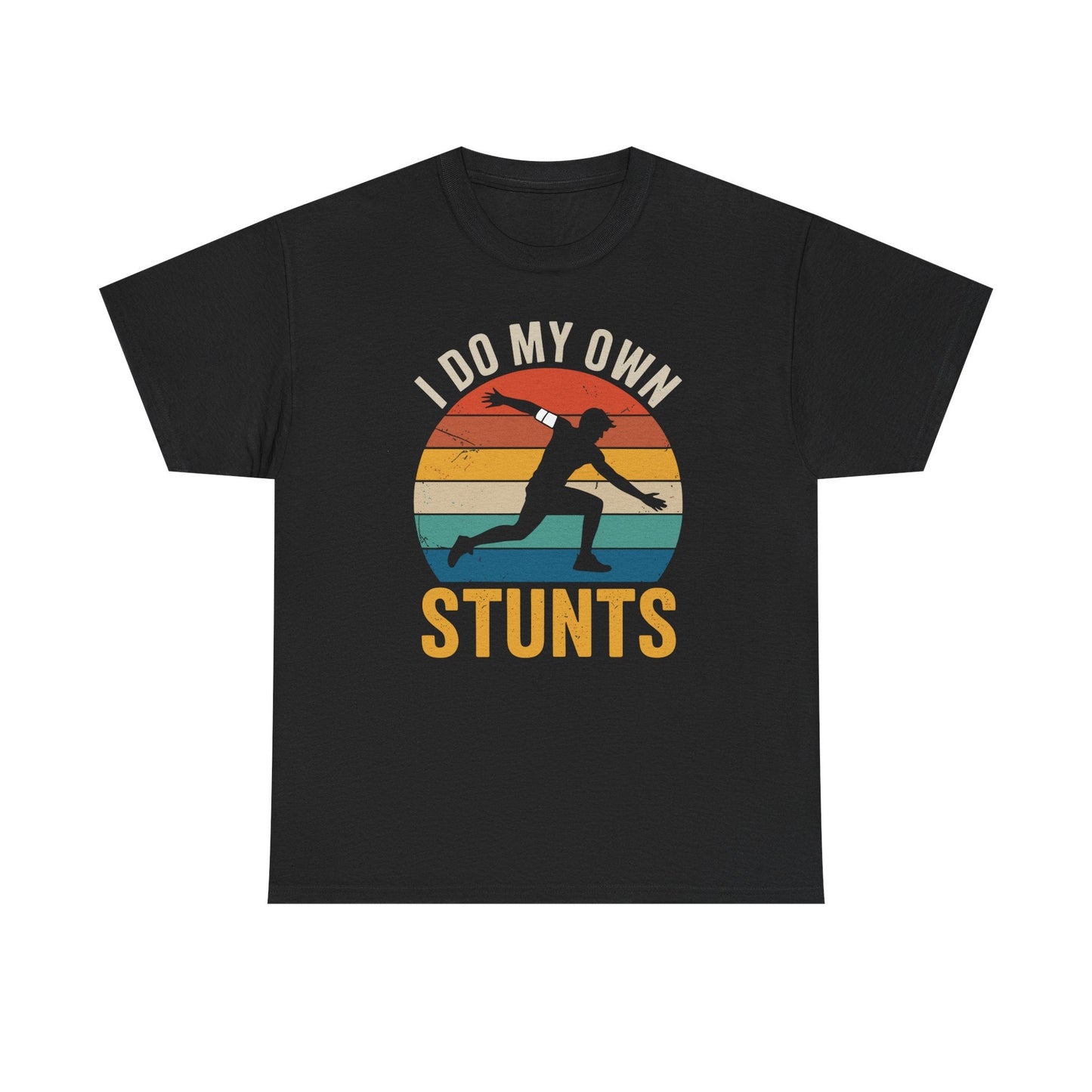 Funny I Do All My Own Stunts Broken Bones T-Shirt