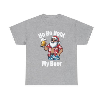 Funny Santa With Sunglasses And Beer Christmas in July T-Shirt