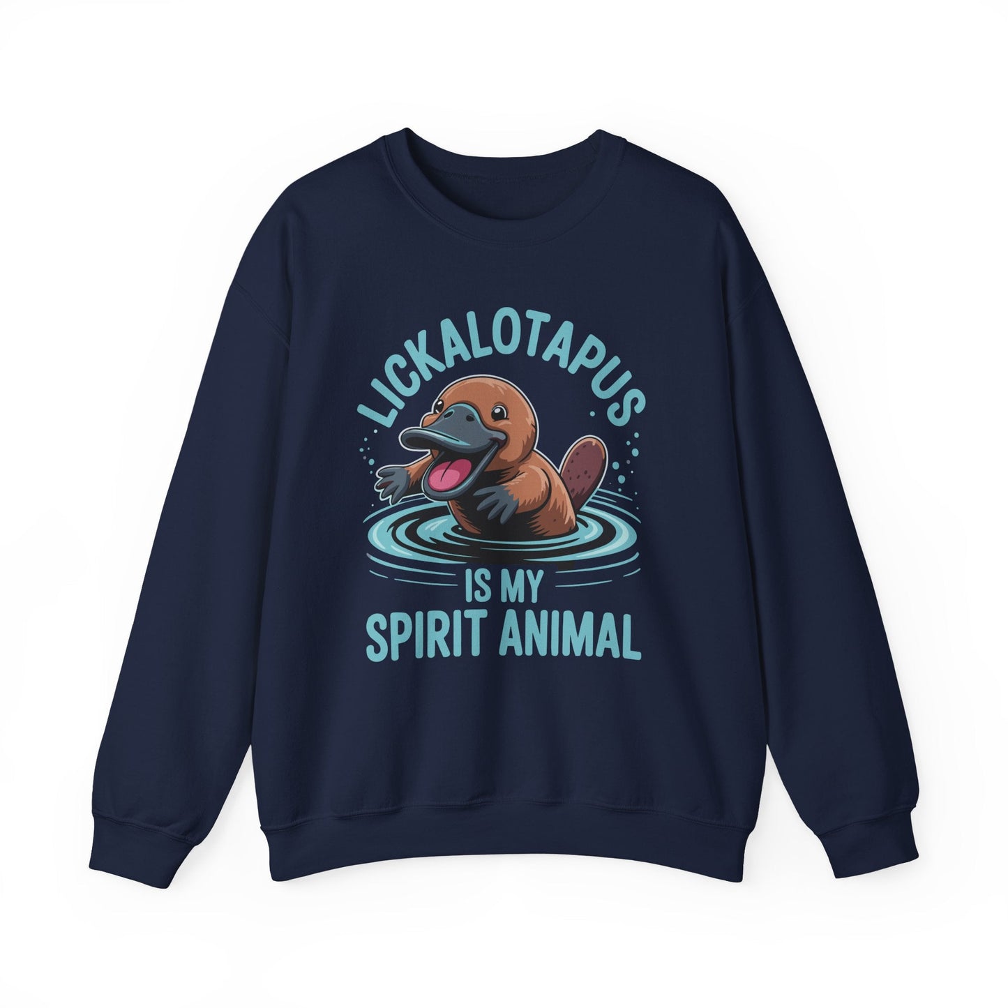 Vintage Funny Lickalottapus Is My Spirit Animal Lovers Meme Sweatshirt