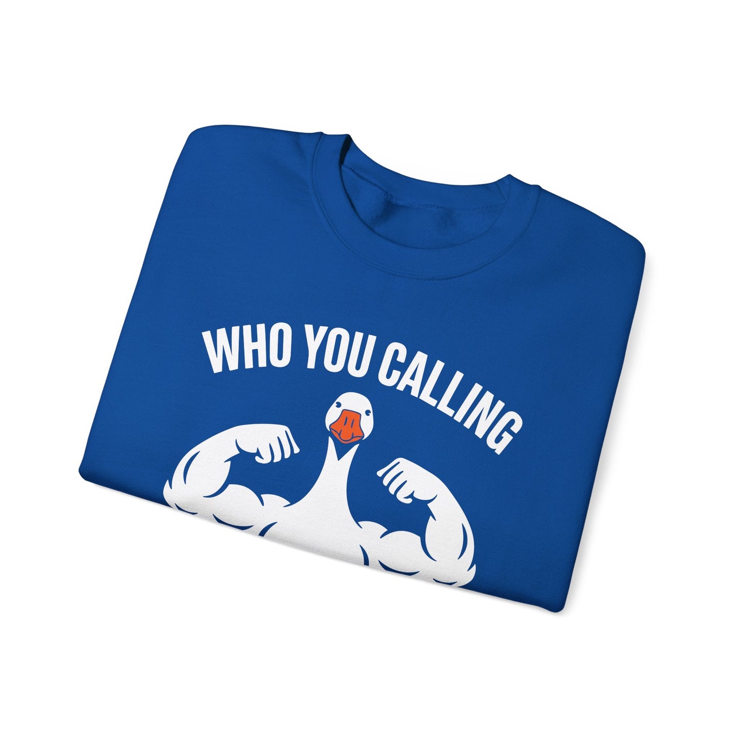Who You Calling Silly Goose Funny Gym Meme Sweatshirt