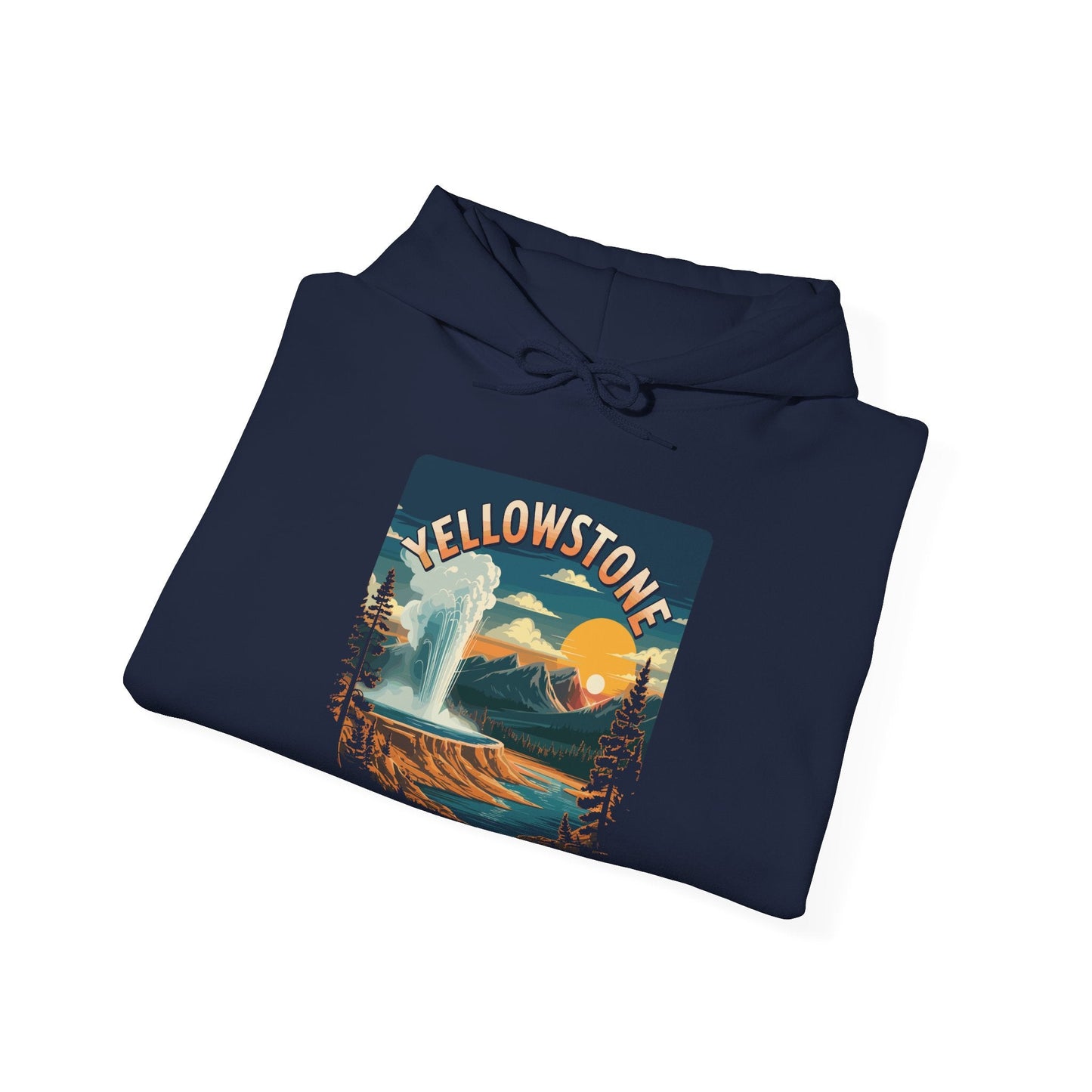 Yellowstone Family Road Trip 2025 National Park Outdoor Hoodie