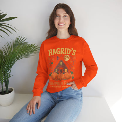 Hagrids Pumpkin Farm Spooky Season Halloween Fun Sweatshirt