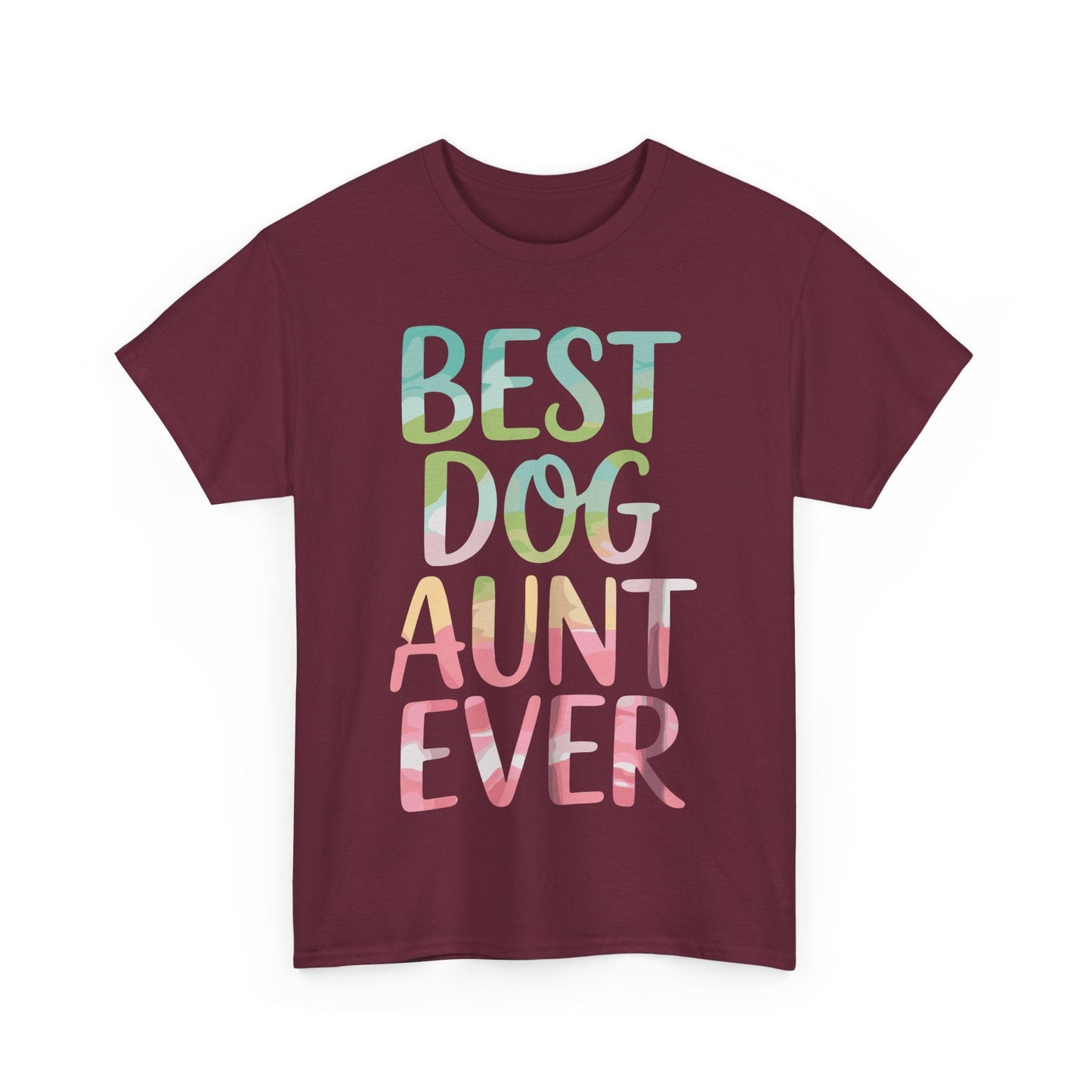 Best Dog Aunt Ever Shirt Women Dog Lover Auntie Mothers Day T-Shirt