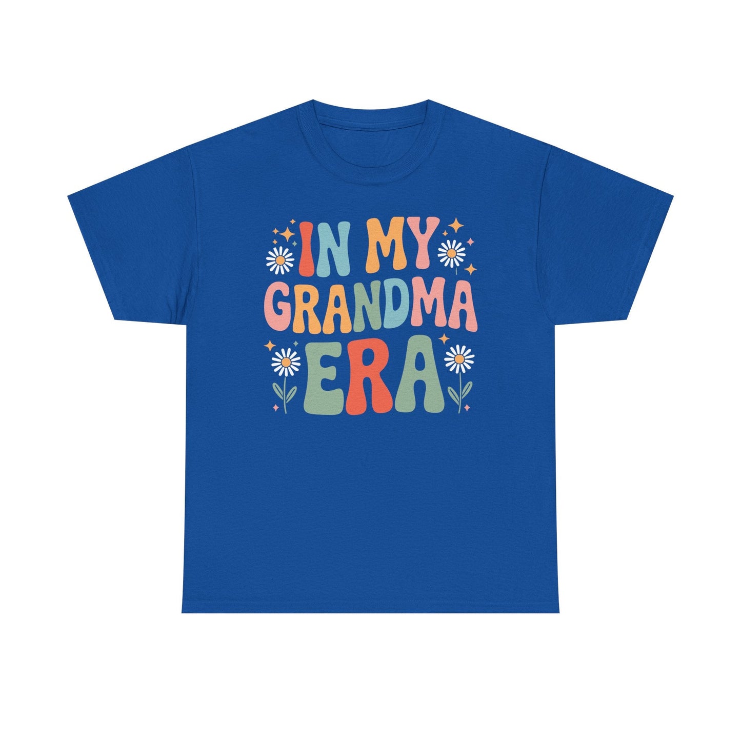 In My Grandma Era Funny Sarcastic Groovy Retro Mothers Day T-Shirt
