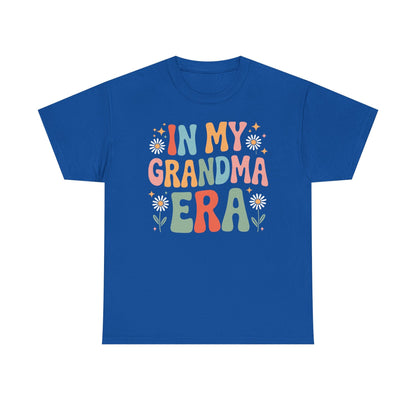 In My Grandma Era Funny Sarcastic Groovy Retro Mothers Day T-Shirt
