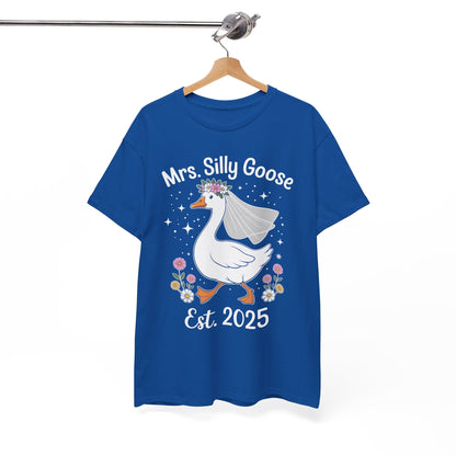 Mrs. Silly Goose Couple Matching Wedding Funny Bride to Be T-Shirt