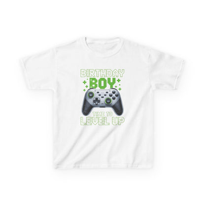 Level Up Birthday Boy Video Game T-shirt
