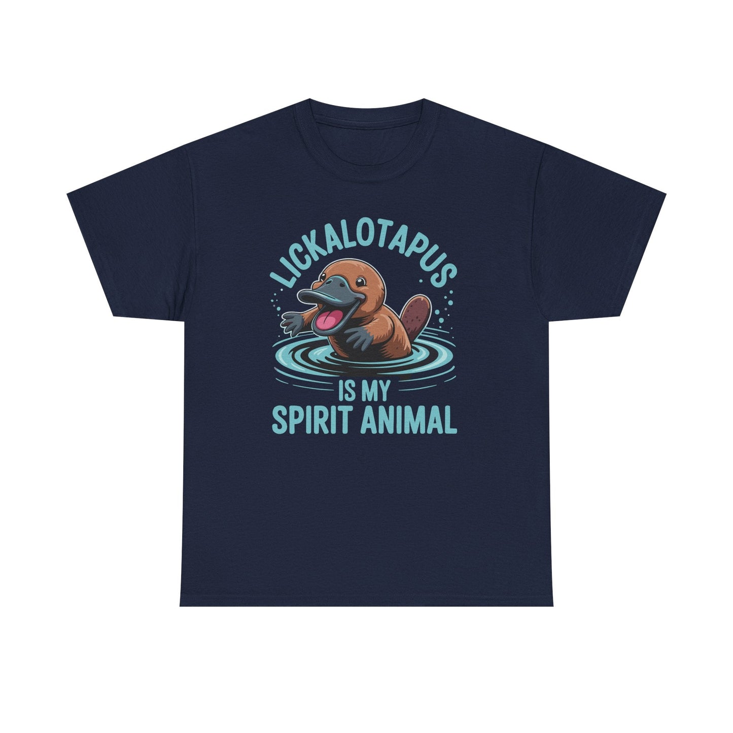 Vintage Funny Lickalottapus Is My Spirit Animal Lovers Meme T-Shirt