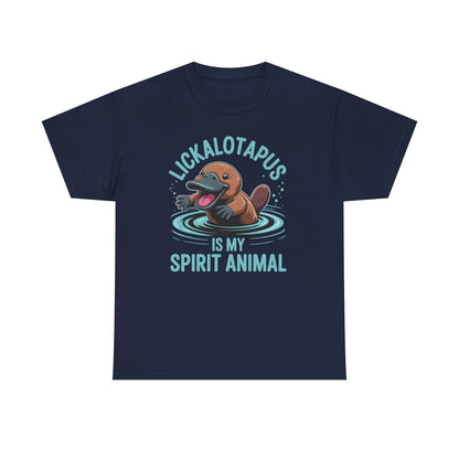 Vintage Funny Lickalottapus Is My Spirit Animal Lovers Meme T-Shirt