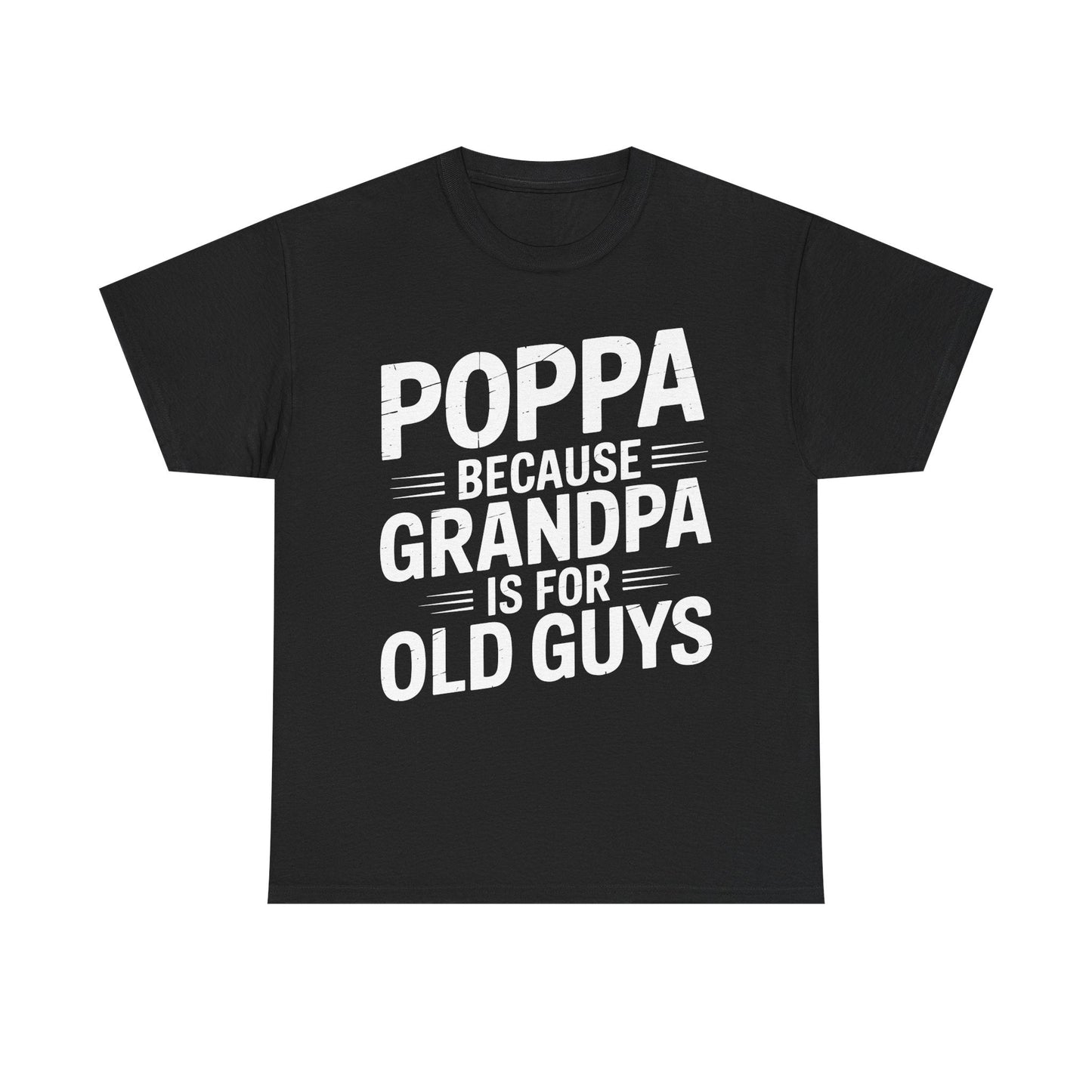 Poppa Grandpa From Grandkids Father's Day Poppa T-Shirt