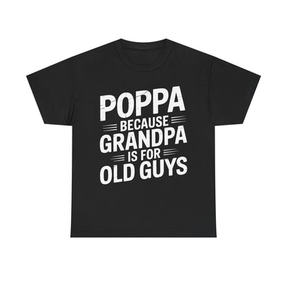 Poppa Grandpa From Grandkids Father's Day Poppa T-Shirt