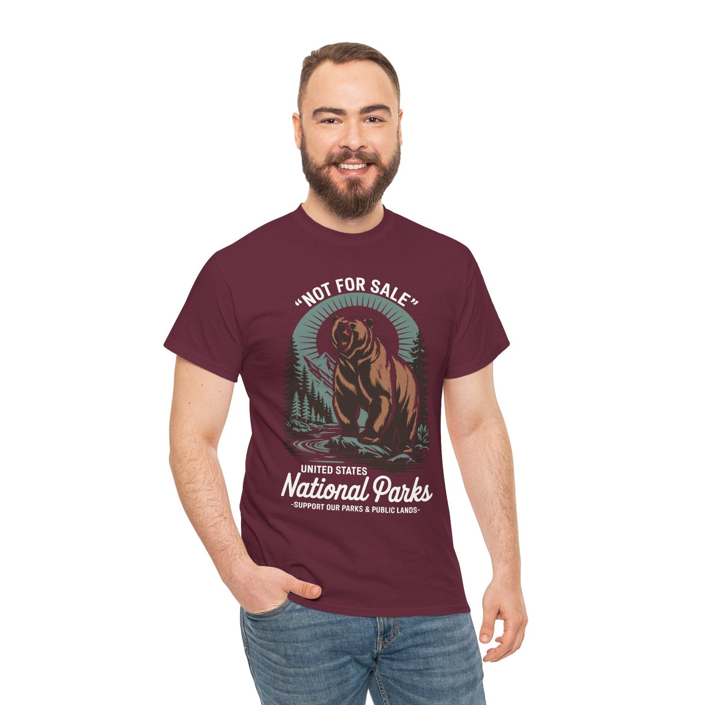 Not For Sale National Parks Support Our Parks & Public Lands T-shirt