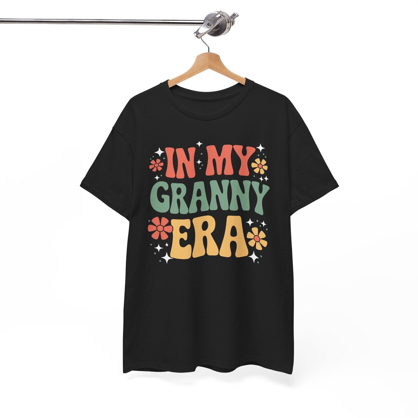 In My Granny Era Funny Sarcastic Groovy Retro Mothers Day T-Shirt