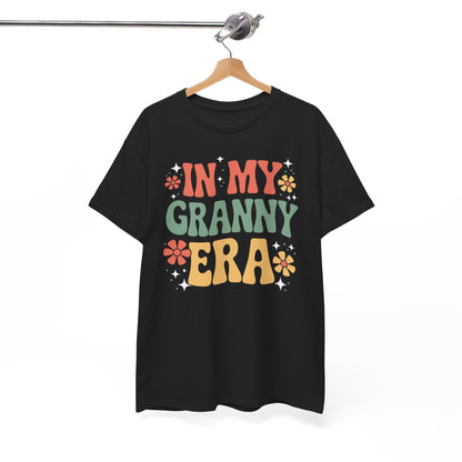 In My Granny Era Funny Sarcastic Groovy Retro Mothers Day T-Shirt