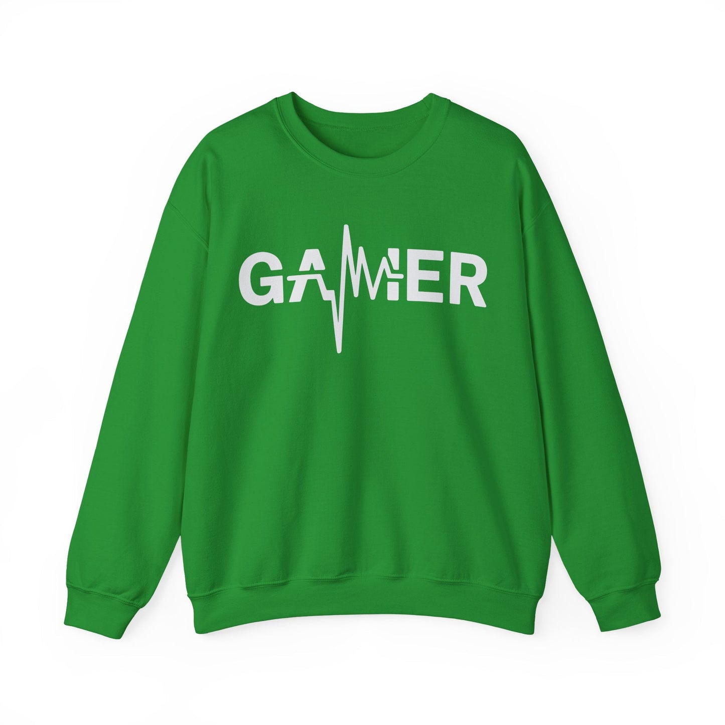 Gamer Heartbeat Video Games Graphic Sweatshirt