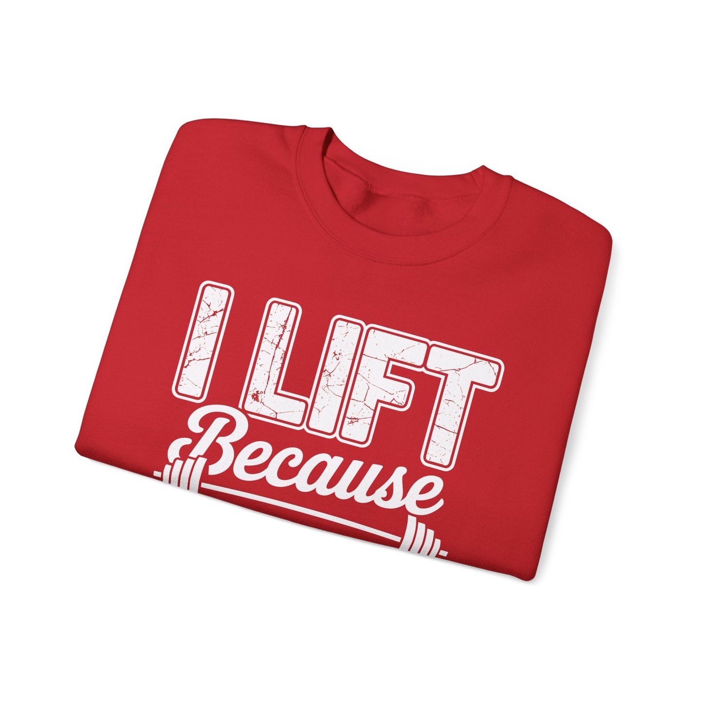 I lift because my wife is hot - powerlifter workout fitness Sweatshirt