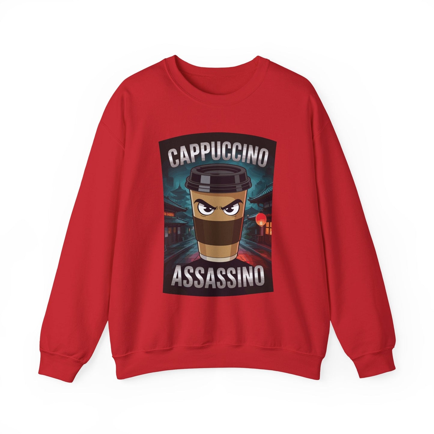 Cappuccino Assassino Coffee Lovers Italian Brainrot Meme Sweatshirt