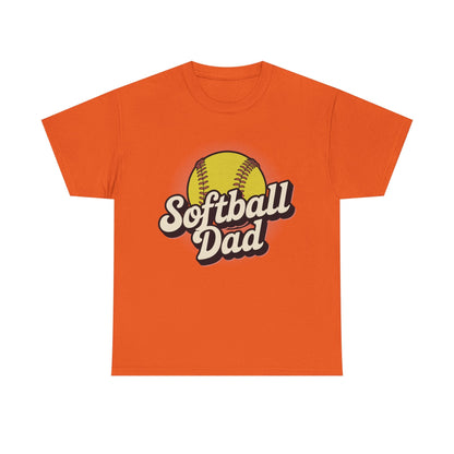 Funny Fathers Day Softball Dad Gift From Daughter Son Wife T-Shirt