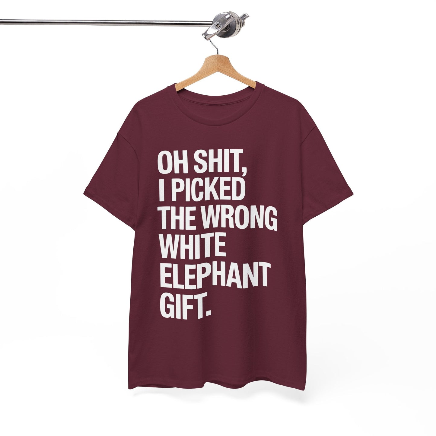 Oh Shit Funny White Elephant Gifts for Adults Under 15 20 T-Shirt