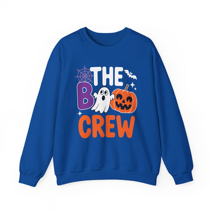 Halloween The Boo Crew Cute Ghost Spooky Family Matching Sweatshirt