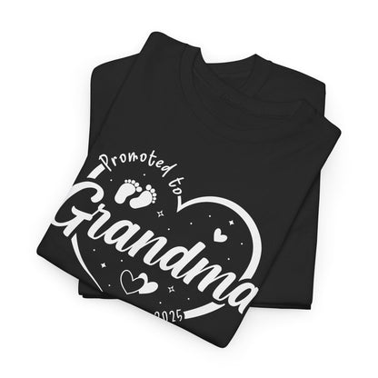 Promoted to Grandma Est 2025 Soon to be Grandma Mothers Day T-Shirt