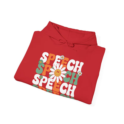 Speech Therapy Retro Speech Language Pathologist Therapist Hoodie