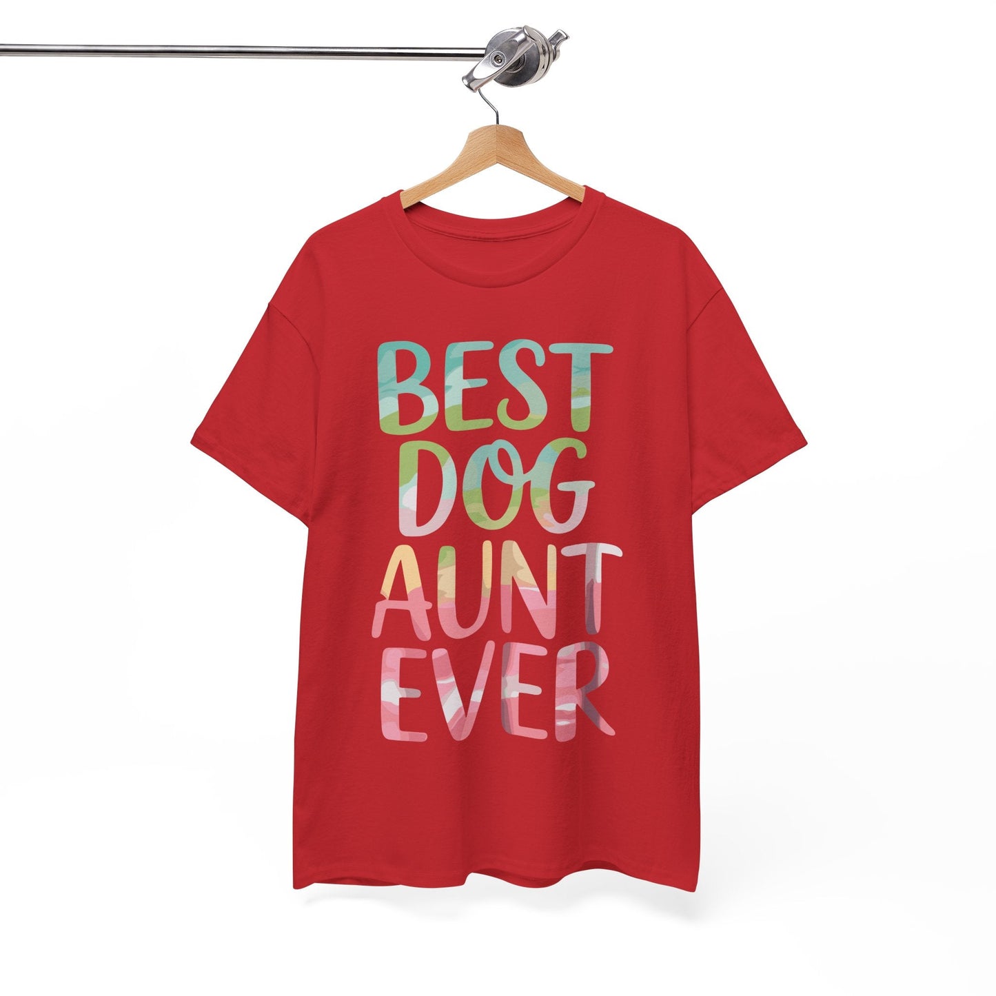 Best Dog Aunt Ever Shirt Women Dog Lover Auntie Mothers Day T-Shirt