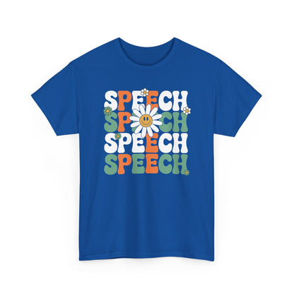 Speech Therapy Retro Speech Language Pathologist Therapist T-Shirt