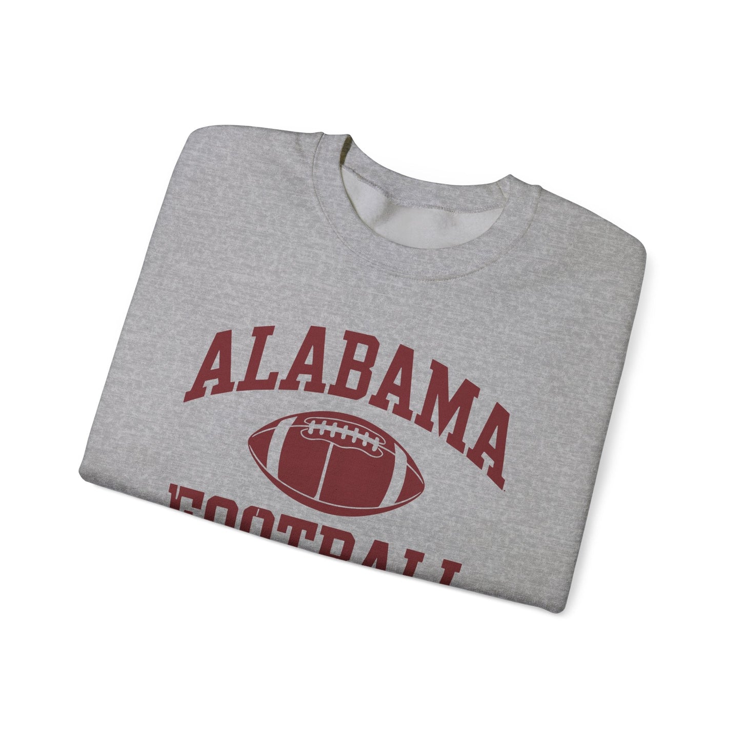 Men's Grey Alabama Football Vintage Distressed Sweatshirt