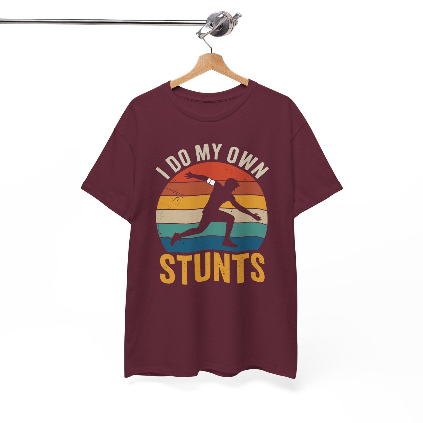 Funny I Do All My Own Stunts Broken Bones T-Shirt