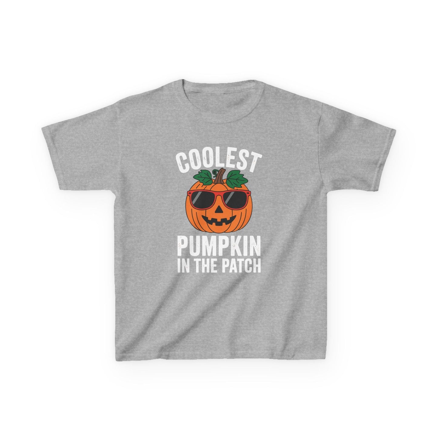 Kids Coolest Pumpkin In The Patch Halloween For Boys Girls T-Shirt