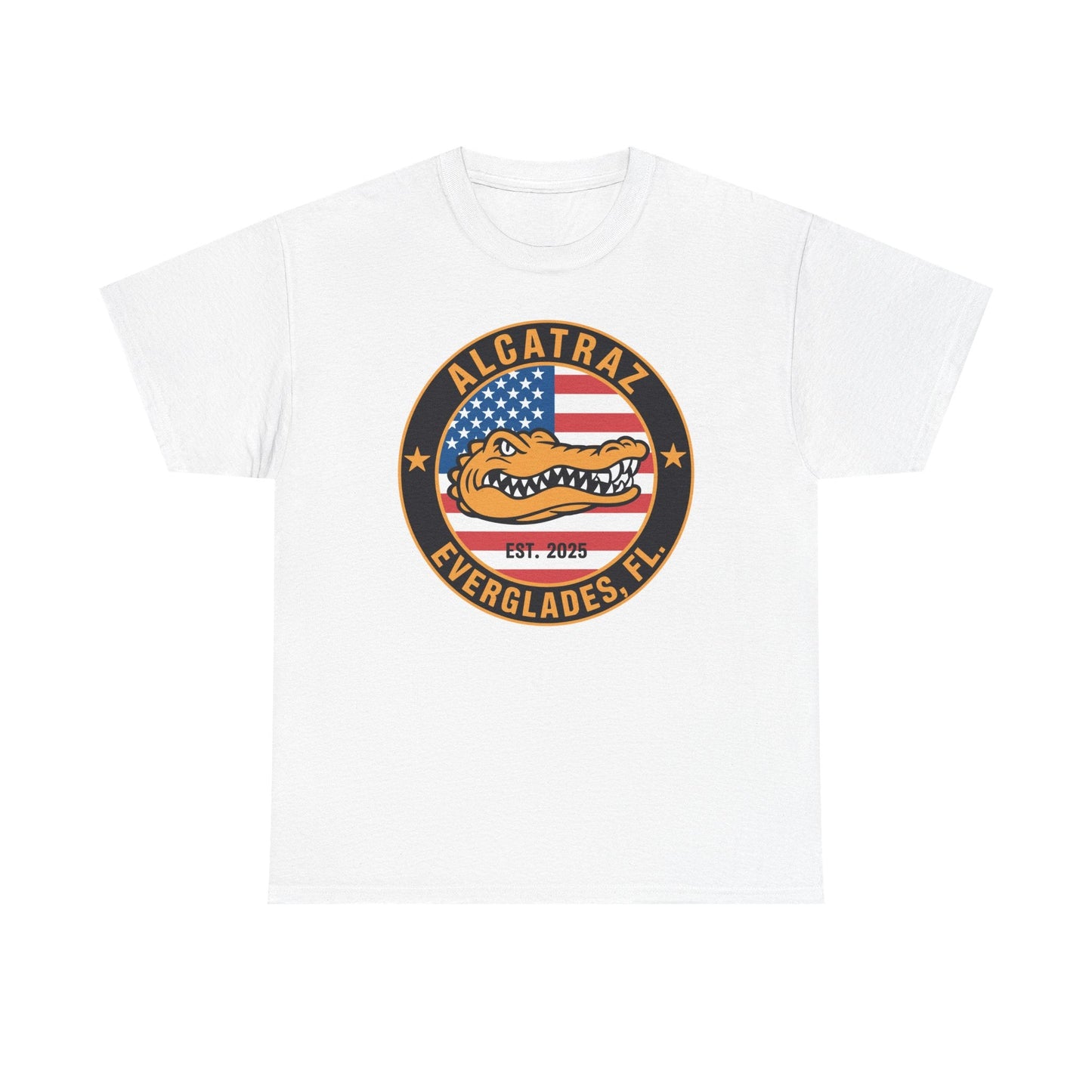 Retro Alcatraz Everglades FL EST 2025 T-Shirt