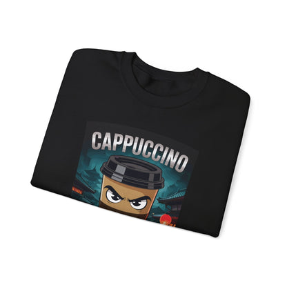 Cappuccino Assassino Coffee Lovers Italian Brainrot Meme Sweatshirt