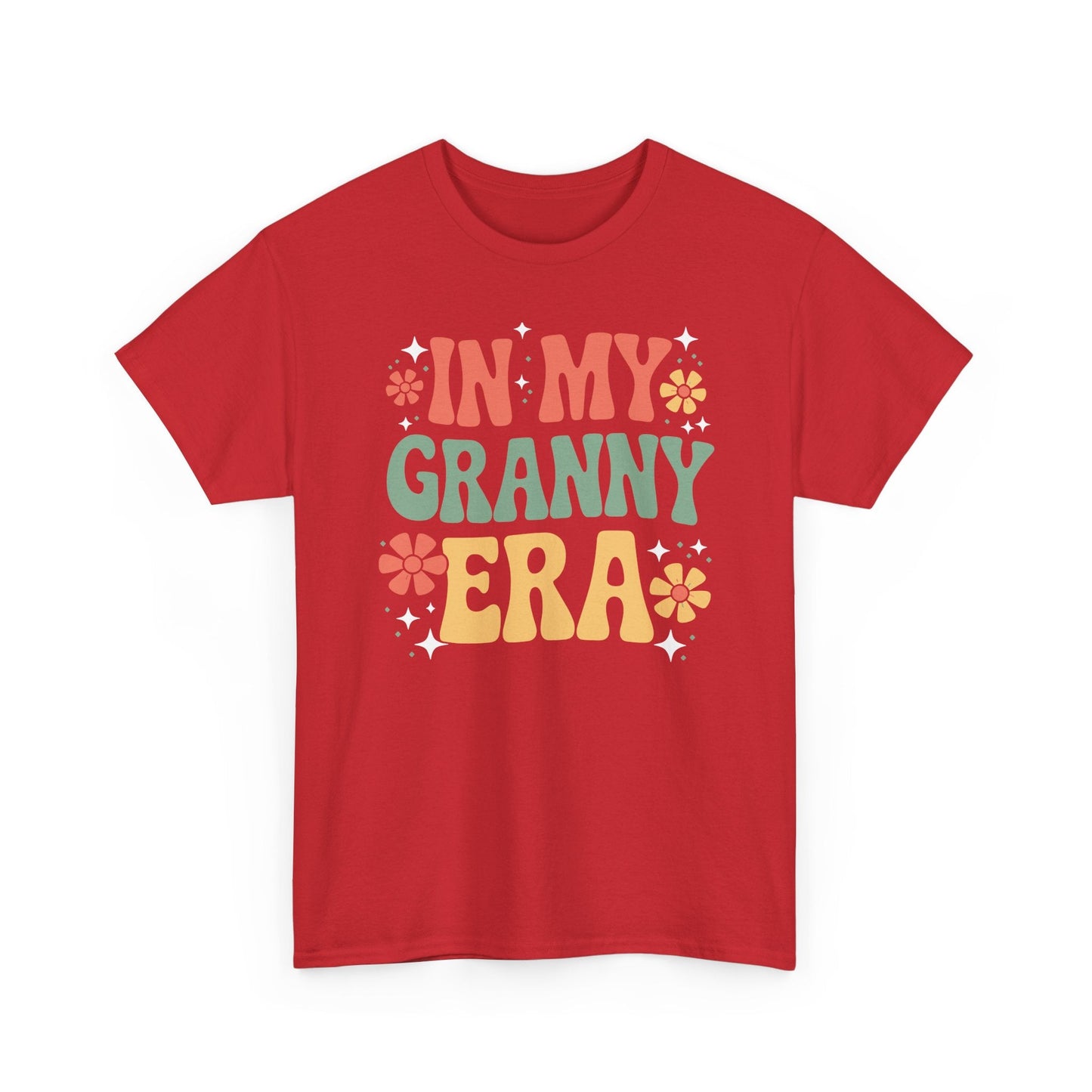 In My Granny Era Funny Sarcastic Groovy Retro Mothers Day T-Shirt