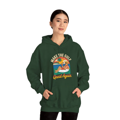 Funny Trump Make The Gulf Great Again Hoodie